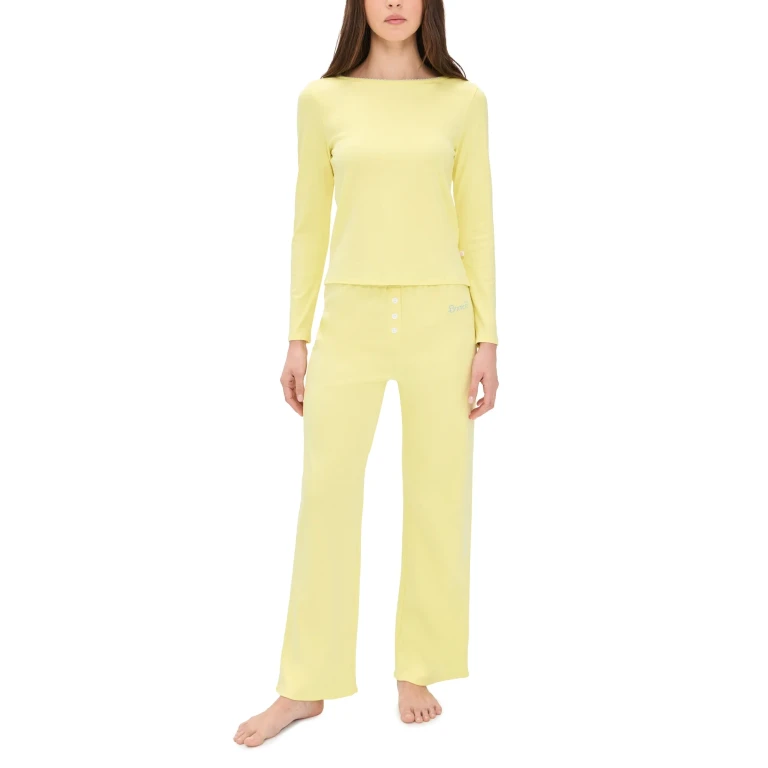 Cozyland by Morgan Lane Brunch Cozy Pajama Set French Blue P
