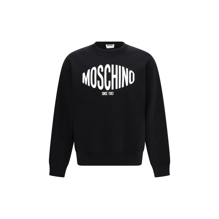 Moschino Printed Organic Cotton Sweatshirt