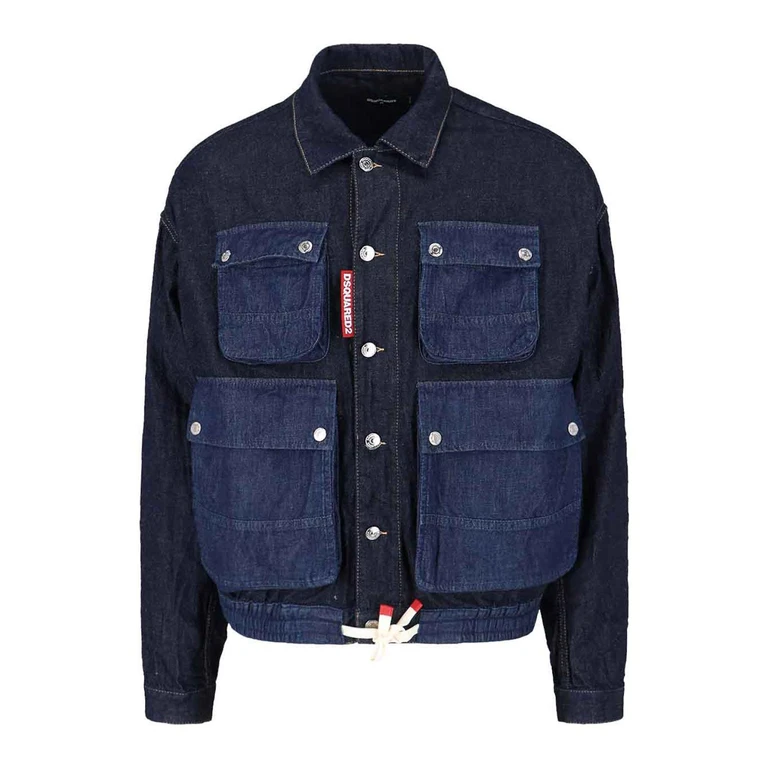 Dsquared2 Veste En Jean - Bleu