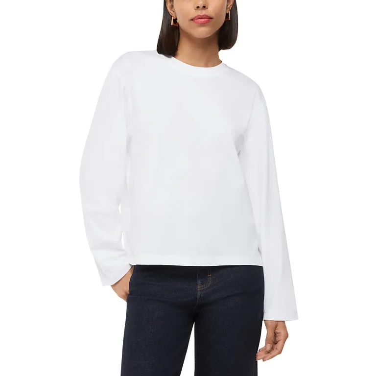 Whistles Relaxed Long Sleeve Tee