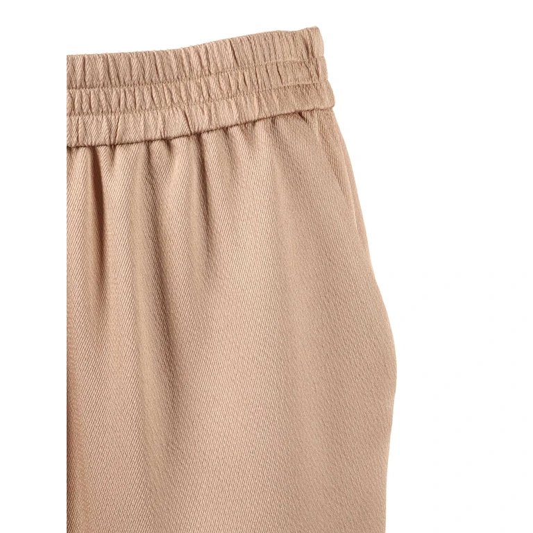 Emporio Armani Woman TROUSER Beige Polyester Pant - Women