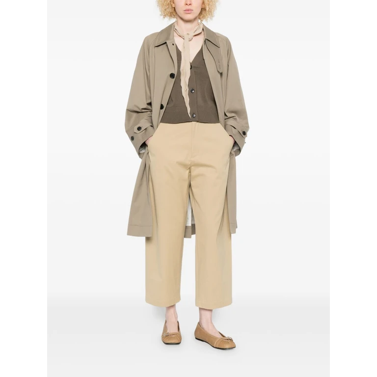 Nicholson & Nicholson NICHOLSON & Trousers White Cotton - Women