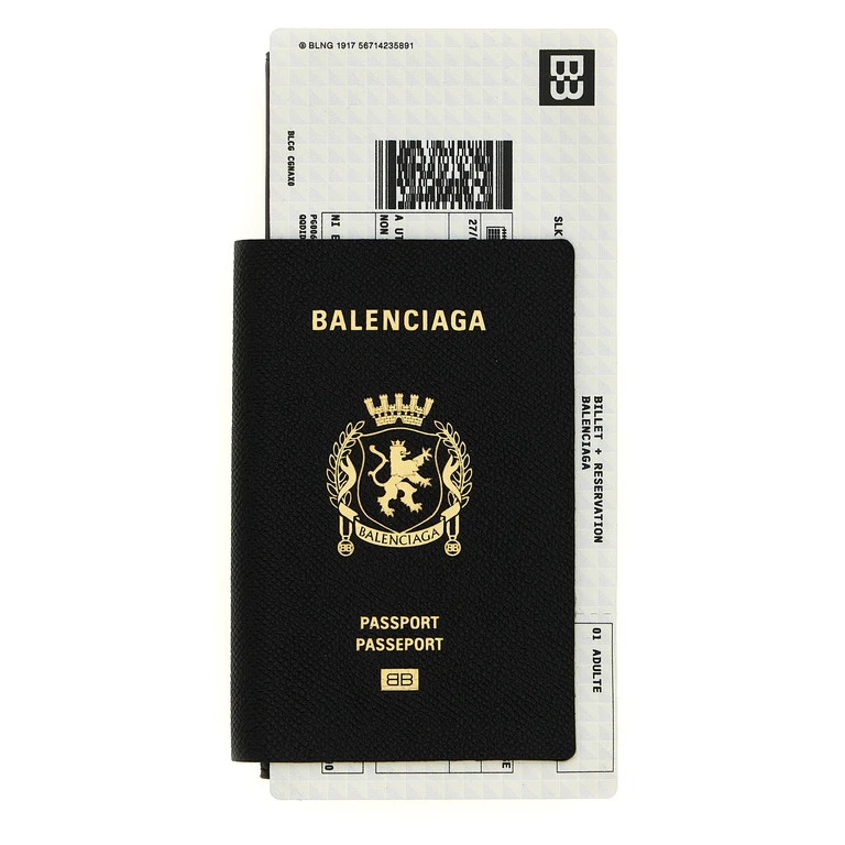 Black Leather Wallet - Men