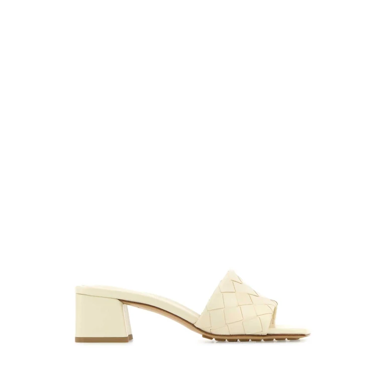 Heeled Sandal Woman color White (838098V2ED09031)