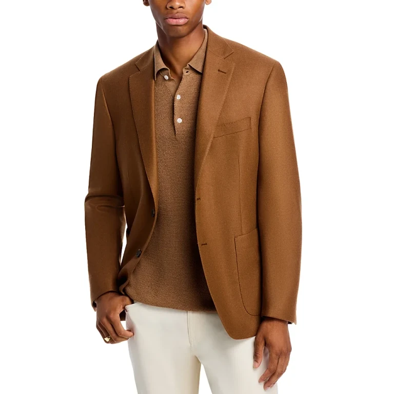 Loro Piana Fabric Double-Face Wool Regular Fit Soft Sport Coat - Exclusive