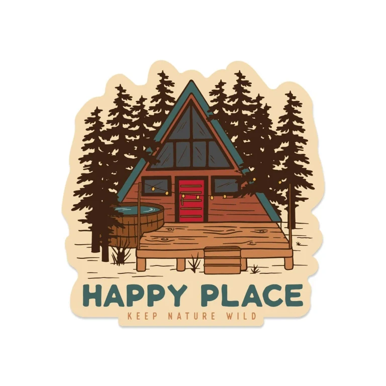 Happy Place | Sticker