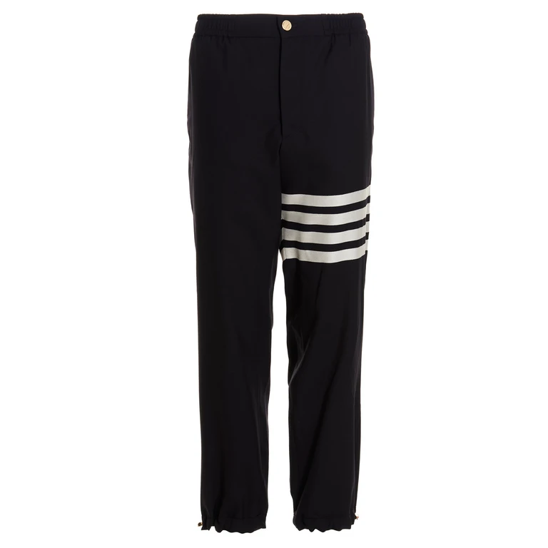 Thom Browne Pantalons Décontractés - Blanc