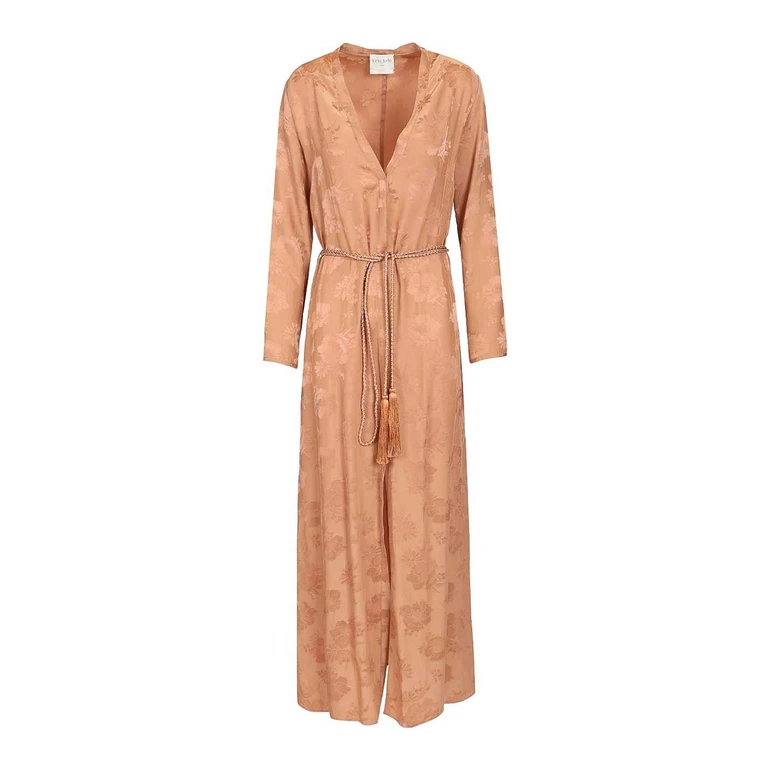 Forte Forte Robe Au Genou - Beige