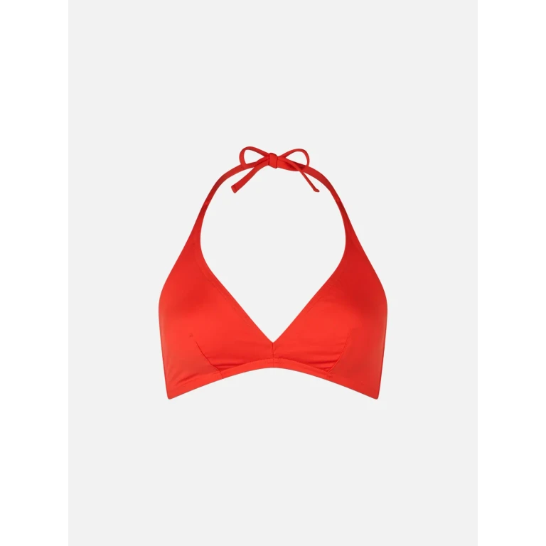 MC2 Saint Barth Gaia Orange Bralette Bikini Top