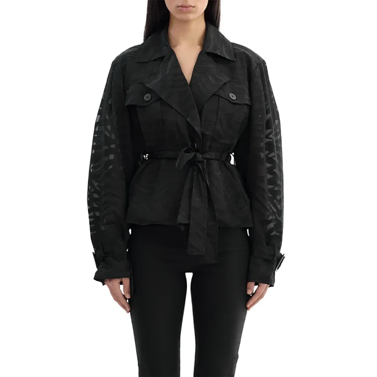 Lamarque Oversized Belted Jacket