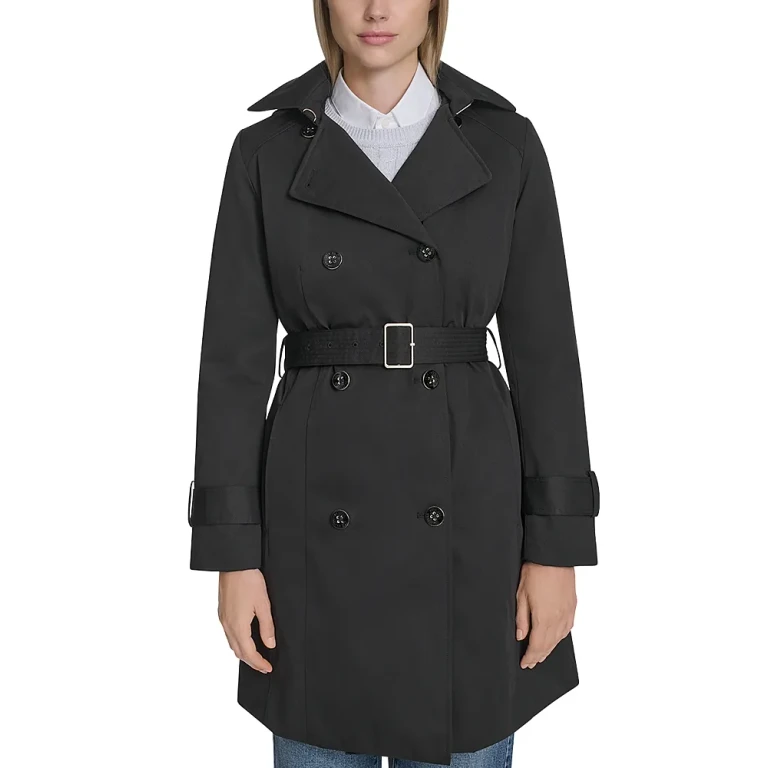 Cole Haan Double Breasted Trench Coat