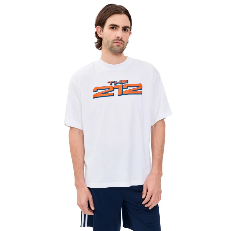 adidas LA City Tee Black/Crew Yellow L