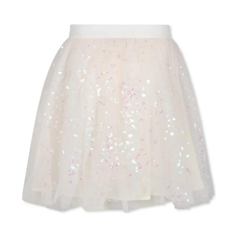 Bonpoint All-Over Glitter Tulle Skirt