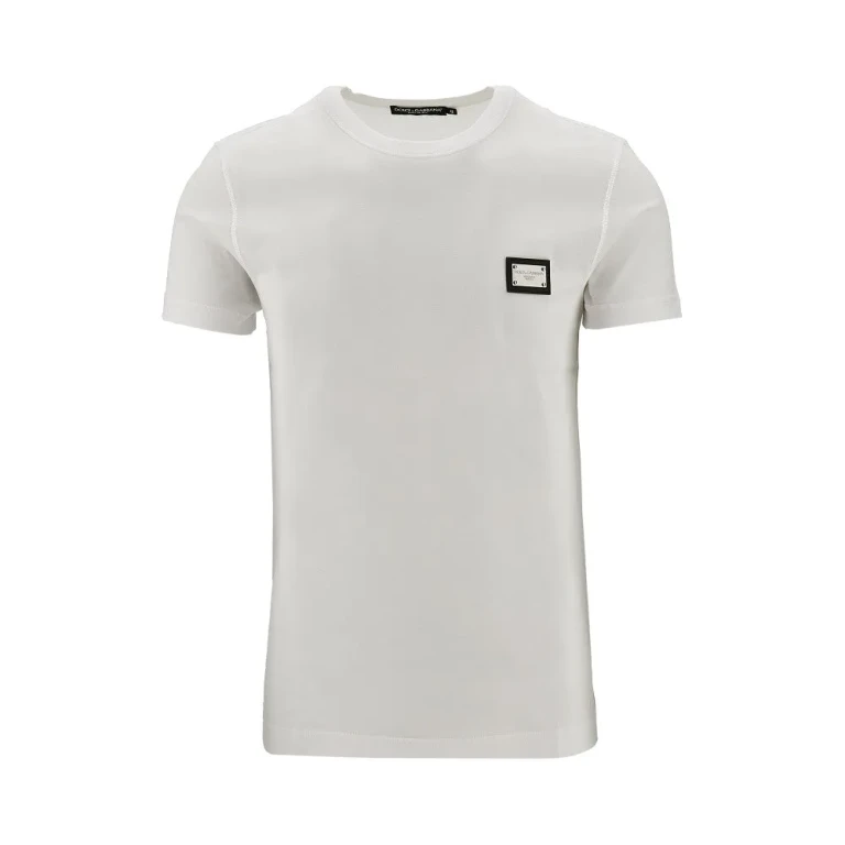 DOLCE & GABBANA Logo plate T-shirt Man 50