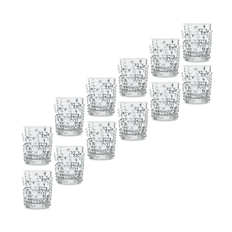 Nachtmann Punk Whisky Glasses, Set of 12