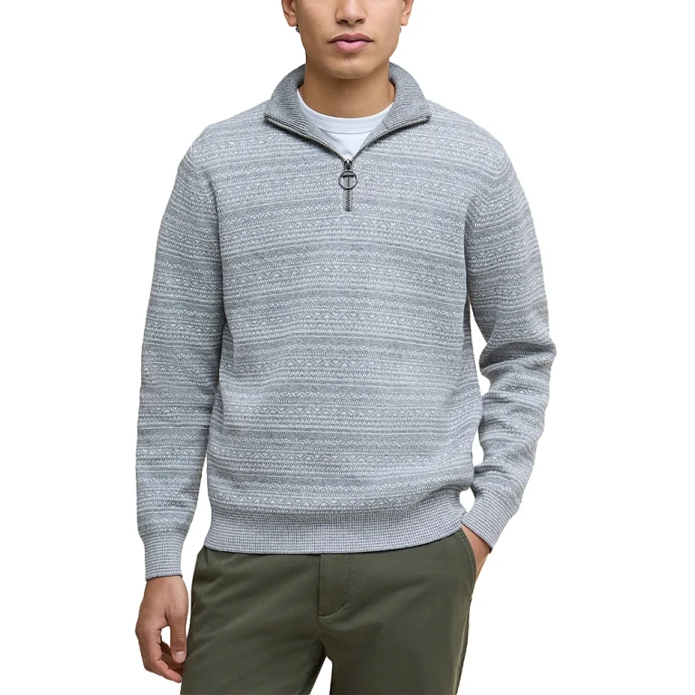 Barbour Dartfield Quarter Zip Knitted Sweater