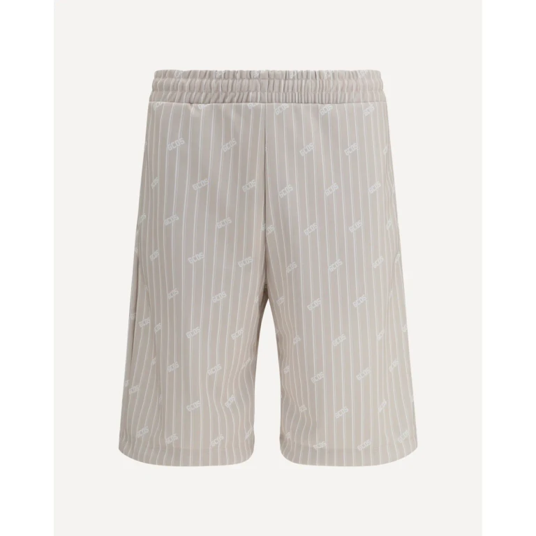 GCDS All-over logo pinstripe Shorts
