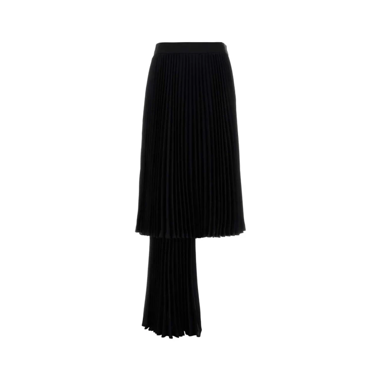 Bottega Veneta Black Polyester Pant-skirt
