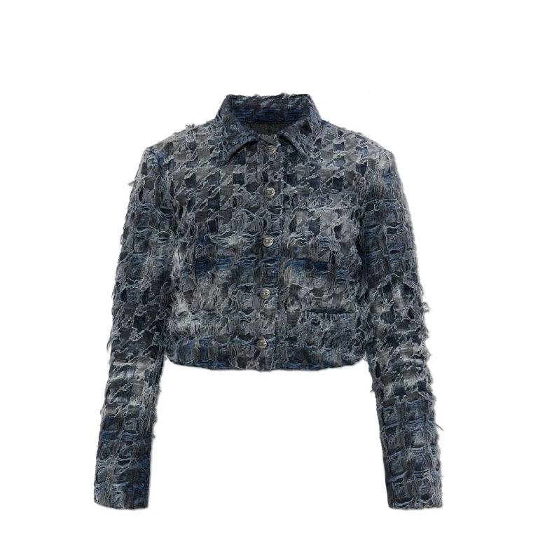Diesel Denim Jacket `de-ursy-fsh`
