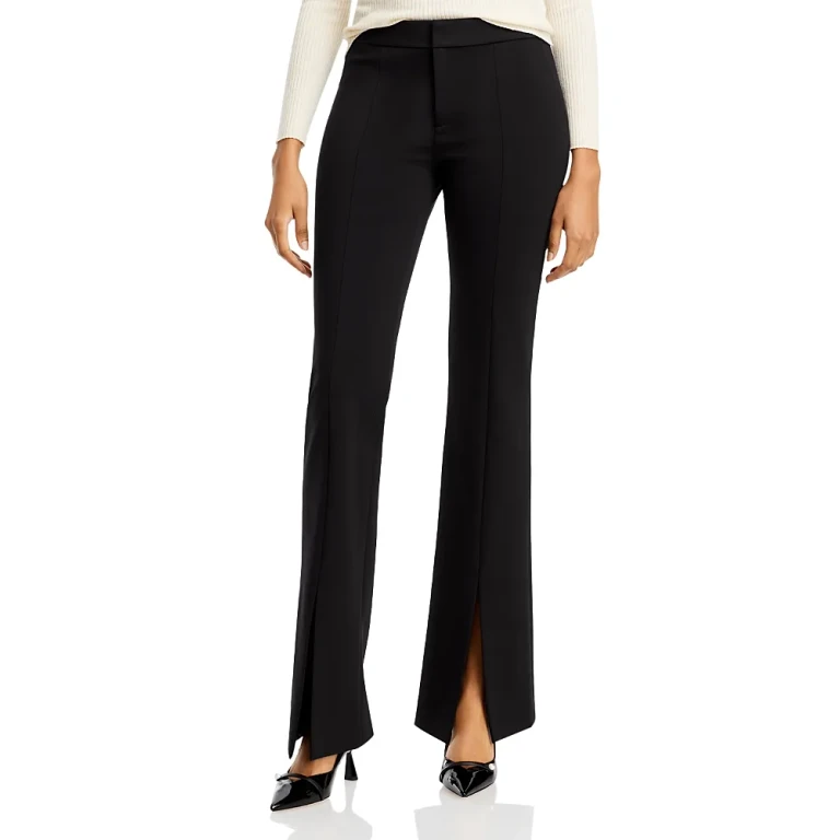 Alice and Olivia Walker Slit Slim Leg Pants