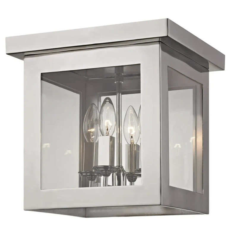 Brian Patrick Flynn for Hurley 12" Ceiling Light in Polished Nickel