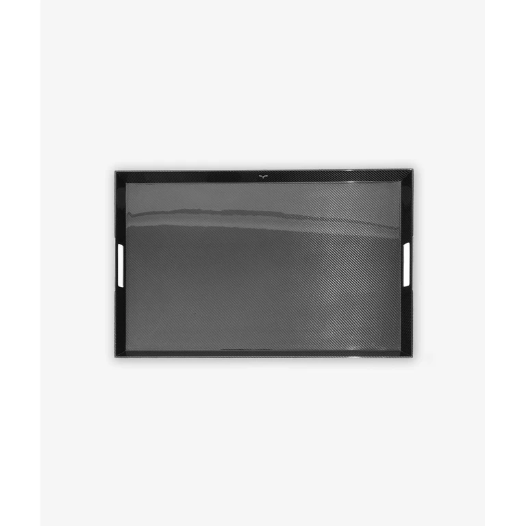 Larusmiani Recangular Carbon Fiber Tray Neutral Cucina / Tavola - Unisex