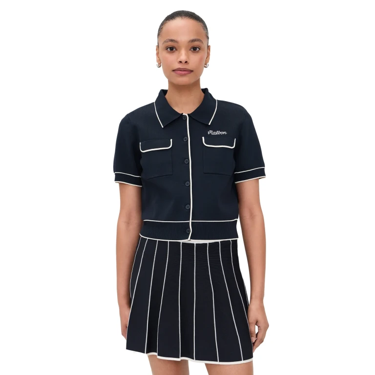 Malbon Jacqueline Polo Midnight L