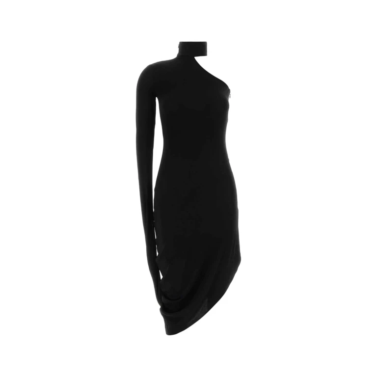 Alexander Wang Drapierte Midi-Kleid