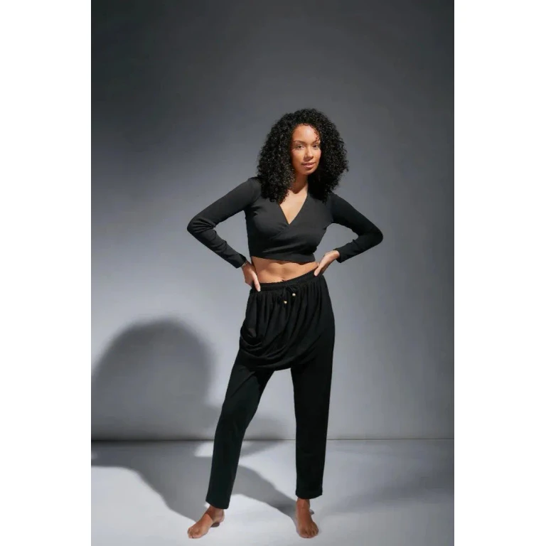 BUDDHA PANT BLACK - COTTON