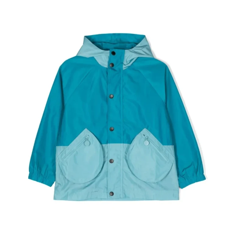 Stella McCartney Boys Two-Tone Long Sleeved Parka Jacket