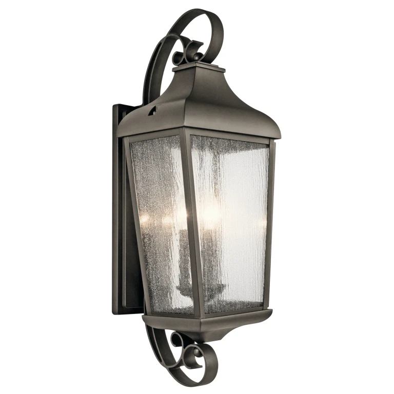 Forestdale 3-Light XLarge Outdoor Wall Lantern in Olde Bronze