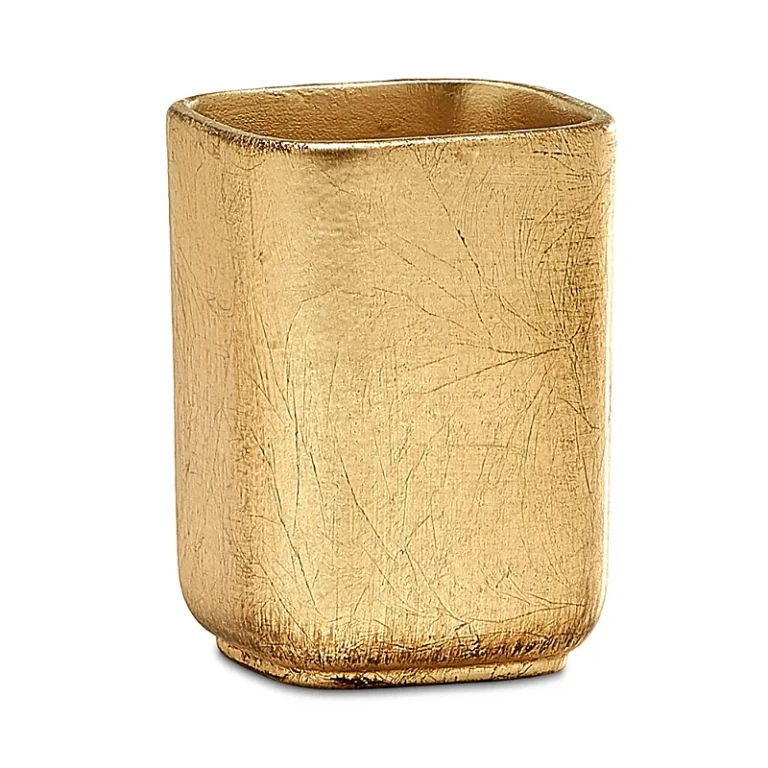 Labrazel Ava Gold Tone Brush Holder