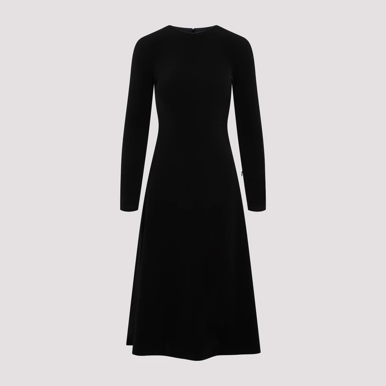Balenciaga Dress Black Polyester Elastan - Women