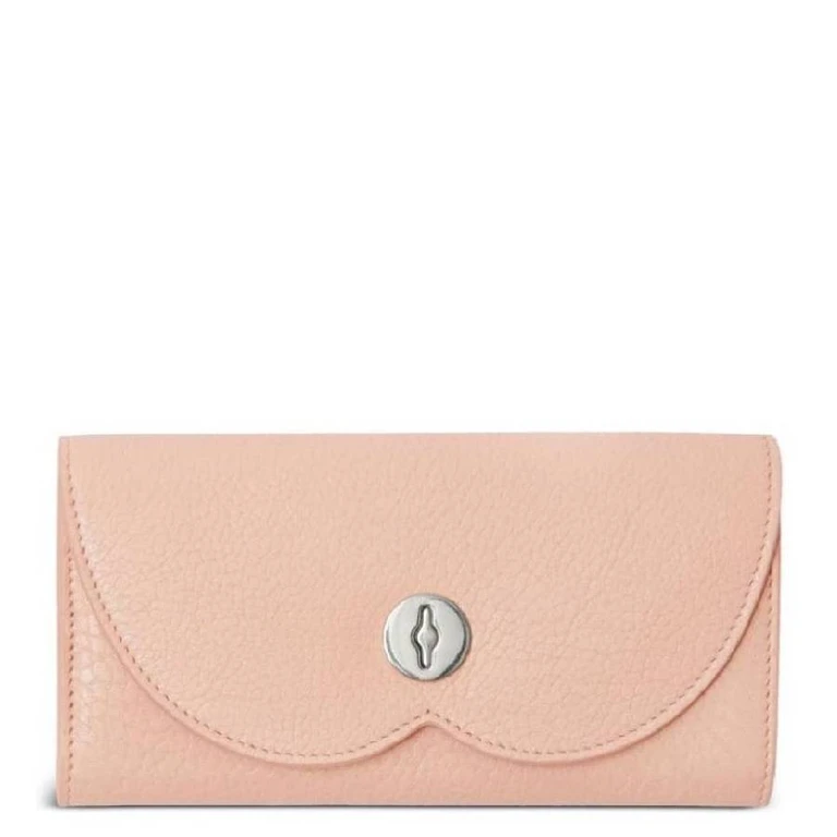 Burberry Chess Continental Leather Wallet