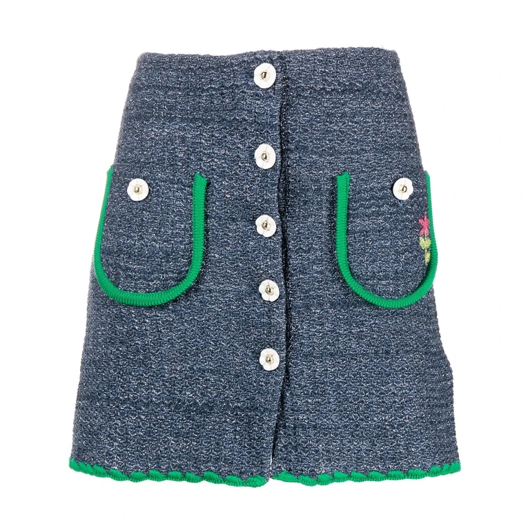 CORMIO Skirts Blue Cotton - Women