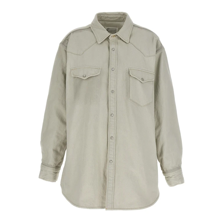 Maison Margiela Chemise - Bleu