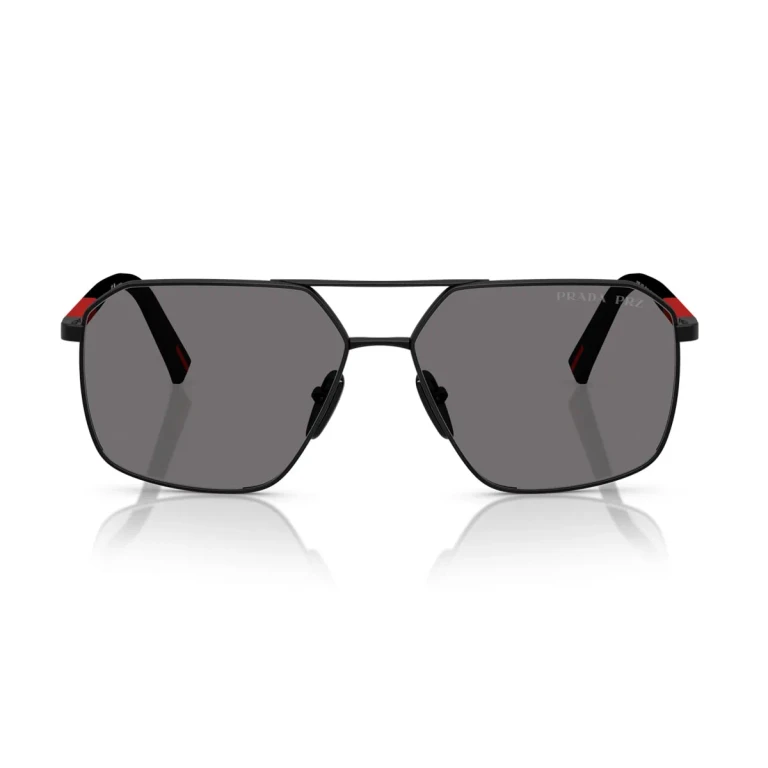 Prada Linea Rossa Ps A50s 1bo02g Nero Polarized Sunglasses