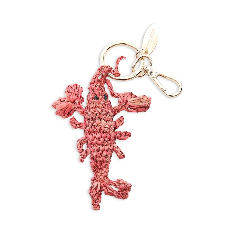 Poolside The Lobster Raffia Bag Charm