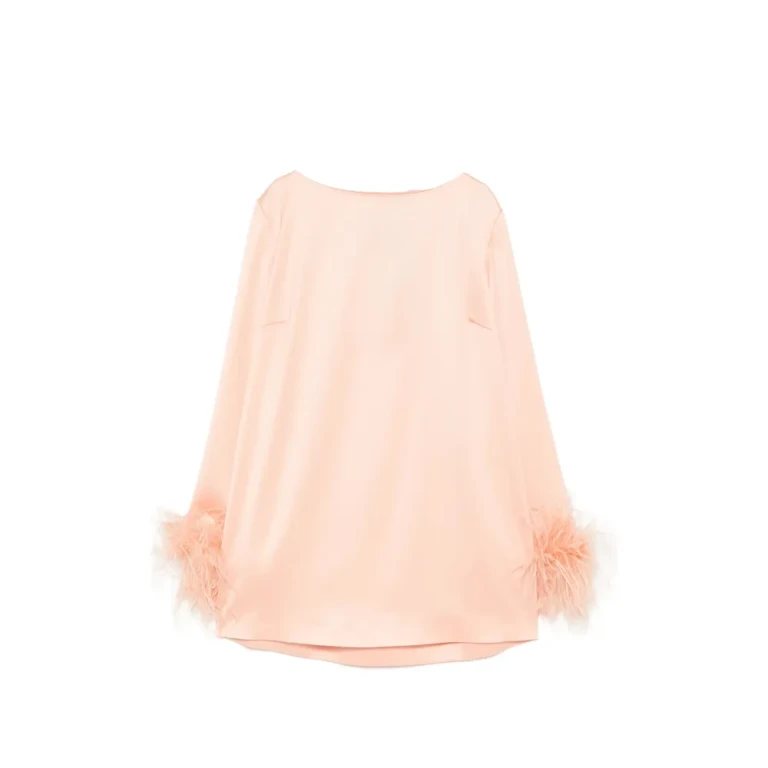 Twinset Feather-trim Top