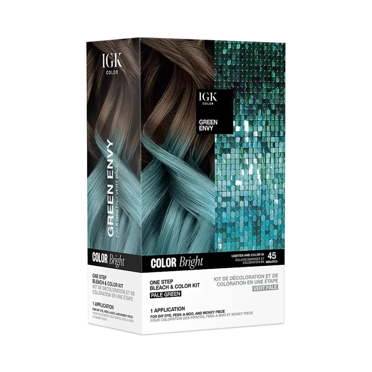 Igk Hair Color Bright One Step Bleach & Color Kit