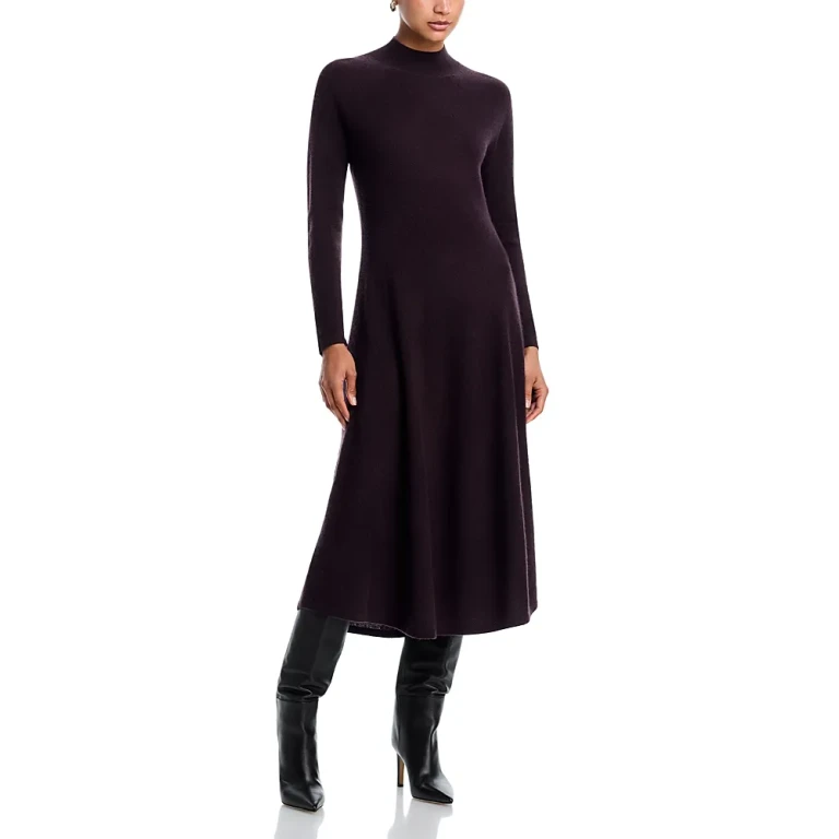 Mock Neck Dress - Exclusive