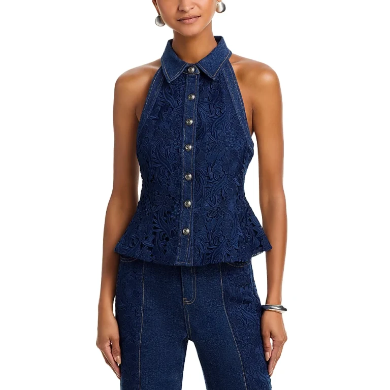 Cinq a Sept Ronin Lace Top