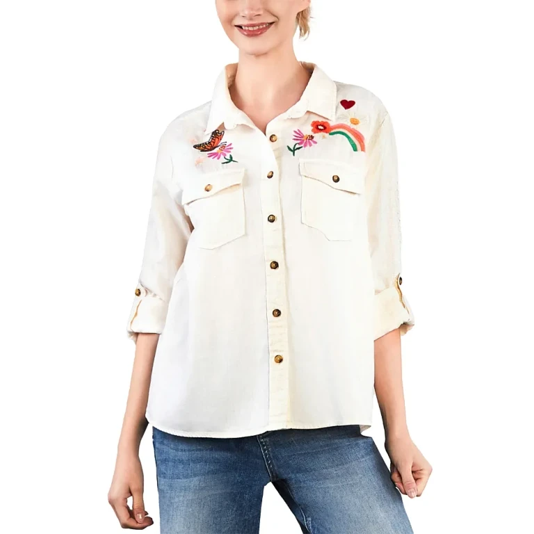 Happy Place Denim Shirt
