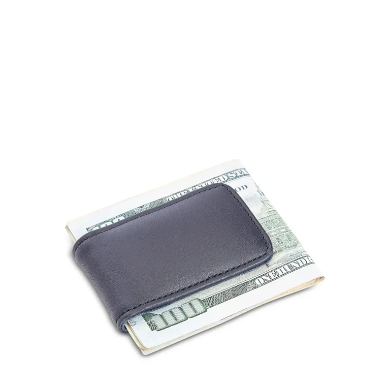 Royce New York Leather Magnetic Money Clip