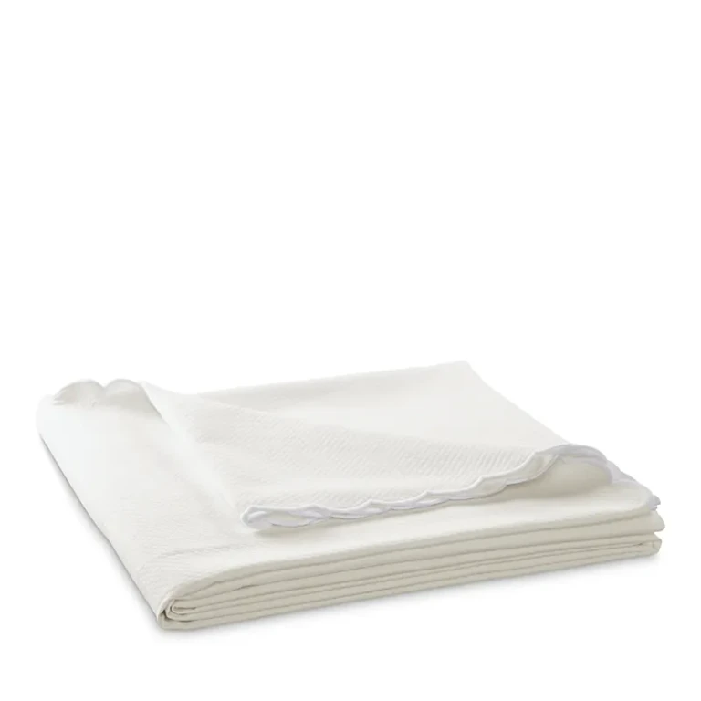Matouk Diamond Pique Coverlet, Twin