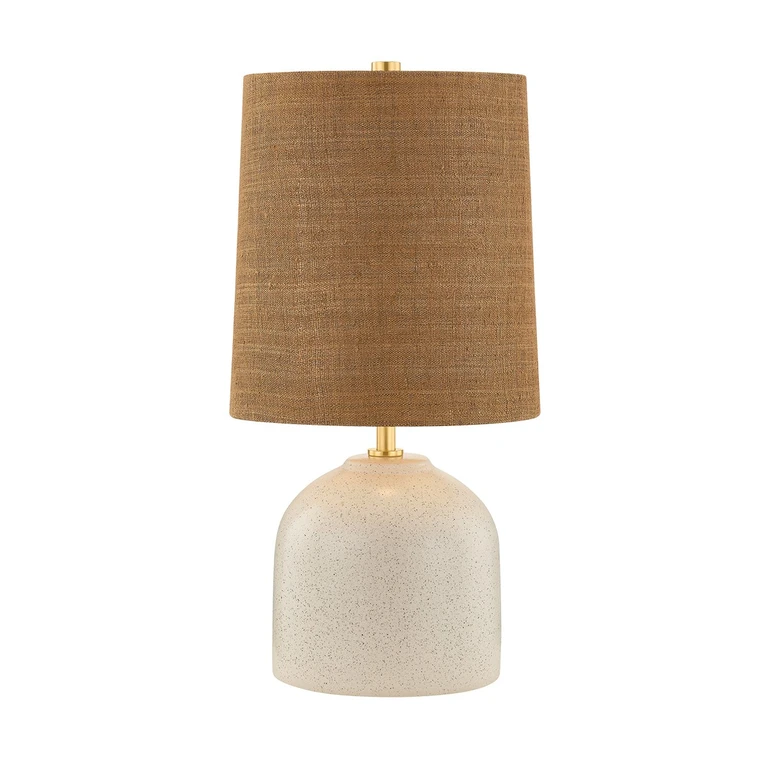 Aged Brass Table Lamp from the Gladys Collection