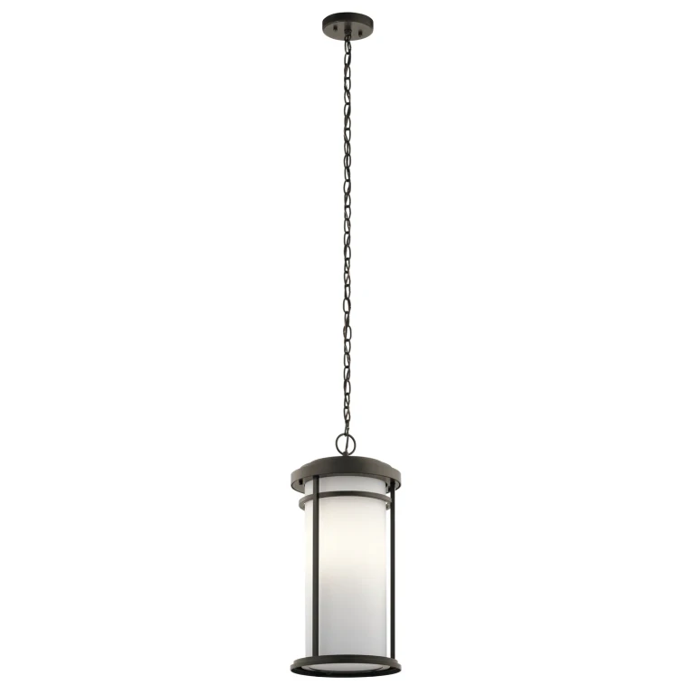 Toman 1-Light Outdoor Pendant in Olde Bronze