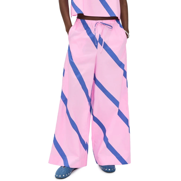 Marimekko Puoti Basso Trousers Blue/Pink XXS