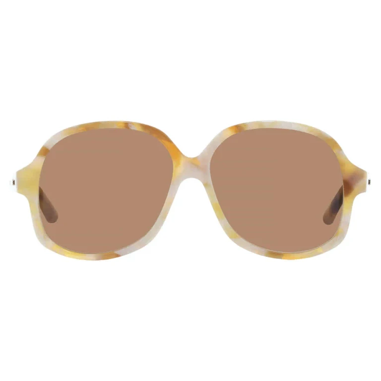 Valentino Brown Irregular Unisex Sunglasses VLS-177 B 59