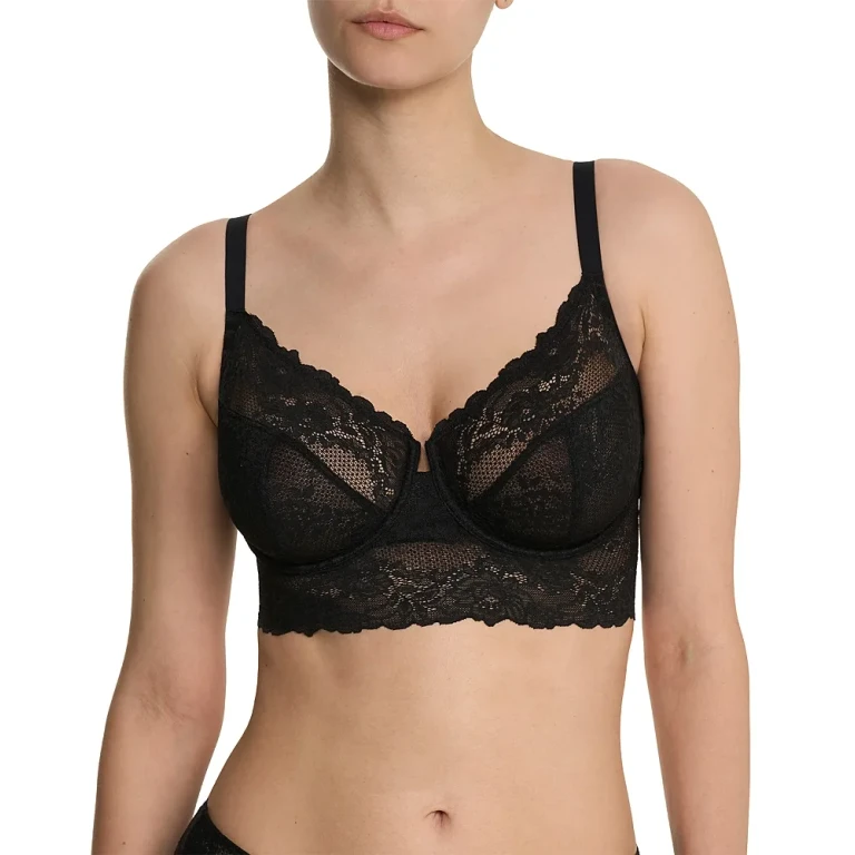 Natori Heavenly Full Coverage Longline Lace Underwire Bra